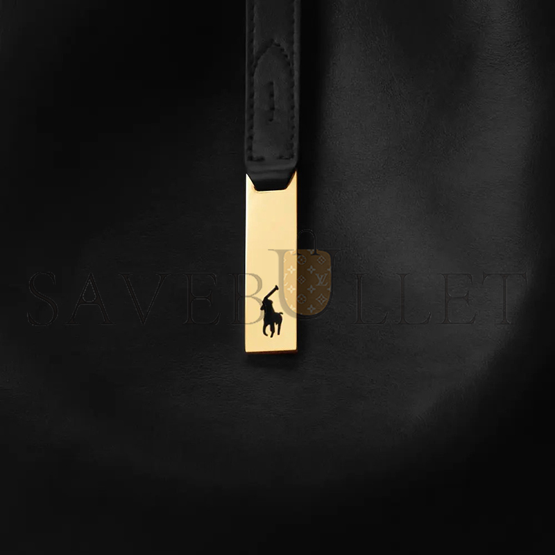 POLO RALPH LAUREN POLO ID CALFSKIN LARGE SHOULDER BAG WAPOBAG02V20007 (35*28cm)